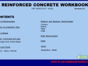 Reinforced Concrete Workbook