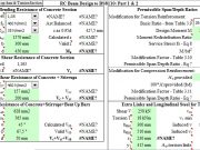 RC Beam Design to BS8110: Part 1 & 2