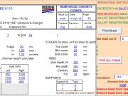 RIBBED SLABS to BS 8110:1997 (Analysis & Design)