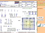 SIMPLIFIED FLAT SLAB DESIGN to BS 8110:1997 Cl 3.7.2.7 (Table 3.12)