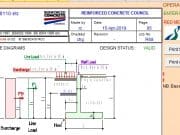 Basement wall design to BS8110:1997, BS8002:1994. BS 8004:1986 etc.
