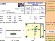 PAD FOUNDATION DESIGN to BS 8110:1997