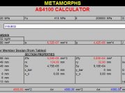 METAMOR PHS AS4100 CALCULATOR