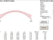 CALCULATION OF PLANE TRUSSES”PUENTE HELL (PENNSYLVANIA)”