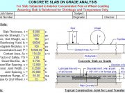 CONCRETE SLAB ON GRADE ANALYSIS