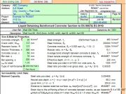 Reinforced Concrete Sections to BS 8007