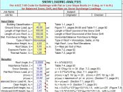 SNOW LOADING ANALYSIS Per ASCE 7-05 Code for Buildings with Flat or Low Slope Roofs (
