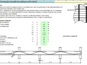 Design of Post-Tensioned Concrete Floor