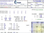 SIMPLIFIED FLAT SLAB DESIGN to BS 8110:2005 Cl 3.7.2.7 (Table 3.12) Originated from RCC93.xls v 4.0