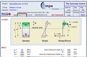 crack width calculation ec2 software