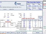 COLUMN CHART FOR SYMMETRICALLY REINFORCED RECTANGULAR COLUMNS BENT ABOUT THE X-X AXIS TO EN 1992-1 : 2004