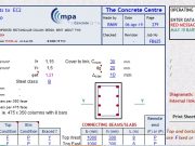 SYMMETRICALLY REINFORCED RECTANGULAR COLUMN DESIGN, BENT ABOUT TWO AXES TO EN 1992-1 : 2004 Originated from TCC53.xls v 4.4