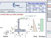 RETAINING WALL design to BS EN 1997 and BS EN 1992 Originated from TCC62.xls v 4.0