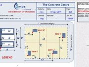 SHEAR WALL LOAD DISTRIBUTION to BS EN 1992-1: 2004 Originated from TCC63.xls v 4.0 on CD