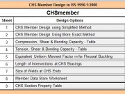 CHS Member Design to BS 5950-1:2000