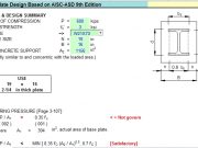 Base Plate Design Based on AISC -ASD