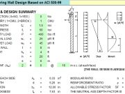 Masonry Bearing Wall Design Based on ACI 530-99
