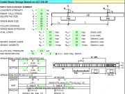 Grade Beam Design Based on ACI 318-99