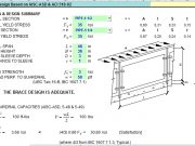 Guardrail Design Based on AISC-ASD & ACI 318-02