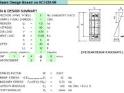 Masonry Beam Design Based on ACI 530-99
