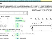 Composite Collector Beam Design with Seismic Loads Based on AISC 360-05 / CBC 07 / IBC 06