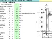 Restrained Retaining Wall Design Based on ACI 530-99 & ACI 318-02