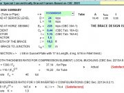 Seismic Design for Special Concentrically Braced Frames Based on CBC 2001