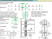 8-Bolted Stiffened End Plate for SMF Based on AISC 341-05, 358-05, 360-05 & FAMA-350