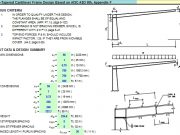 Web-Tapered Cantilever Frame Design Based on AISC-ASD 9th, Appendix F