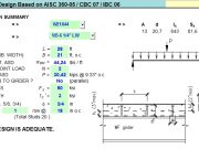 Composite Girder Design Based on AISC 360-05 / CBC 07 / IBC 06