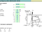 Drag Connection Based on AISC 360-05 & AISC 341-05