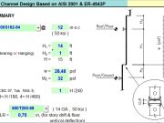 Wall Stud & Compensation Channel Design Based on AISI 2001 & ER-4943P