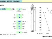 Wall Stud Design Based on AISI 2001 & ICBO ER-4943P