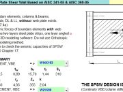Seismic Design for Special Plate Shear Wall Based on AISC 341-05 & AISC 360-05