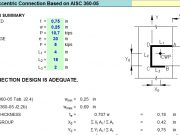 Weld Capacity of Eccentric Connection Based on AISC 360-05