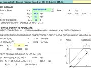 Seismic Design for Eccentrically Braced Frames Based on IBC 06 & AISC 341-05