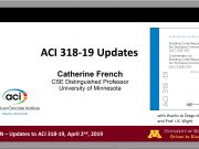 ACI 318-19 Updates