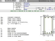 ANALYSIS & DESIGN OF RC BEAM AS PER ACI 318-08