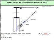 Perhitungan Purlin dan Bracing