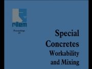 Special Concretes Workability and Mixing