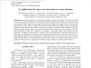 RC Infilled Frame – RC Plane Frame Interactions for Seismic Resistance