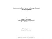 Concrete_Nanotechnology-Based System for Damage-Resistant Concrete Pavements