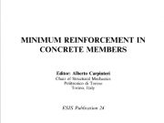 MINIMUM REINFORCEMENT IN CONCRETE MEMBERS