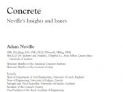 Concrete_Neville’s Insights and Issues