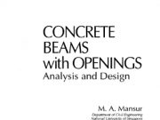 Concrete Beams with Openings – Analysis and Design