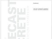 THE ART OF PRECAST CONCRETE