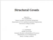 Concrete_Structural Grouts