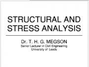 STRUCTURAL AND STRESS ANALYSIS