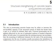 Strengthening of Reinforced Concrete Structures – Using Externall : Structural strengthening of concrete beams using prestressed plates