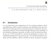 Strengthening of Reinforced Concrete Structures – Using Externally : Environmental durability